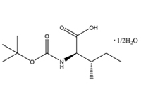 N-（叔丁氧羰基）-L-異亮氨酸半水合物，98%（HPLC）