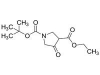 4-氧吡咯烷-1,3-二甲酸1-叔丁基3-乙酯，90%（HPLC)