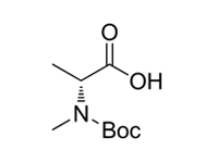 BOC-N-甲基-D-丙氨酸，98%（GC）