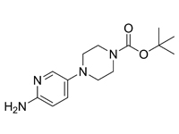 4-(6-氨基-3-吡啶基)哌嗪-1-甲酸叔丁酯，98%