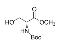 N-(叔丁氧羰基)-D-絲氨酸甲酯，98%（HPLC)